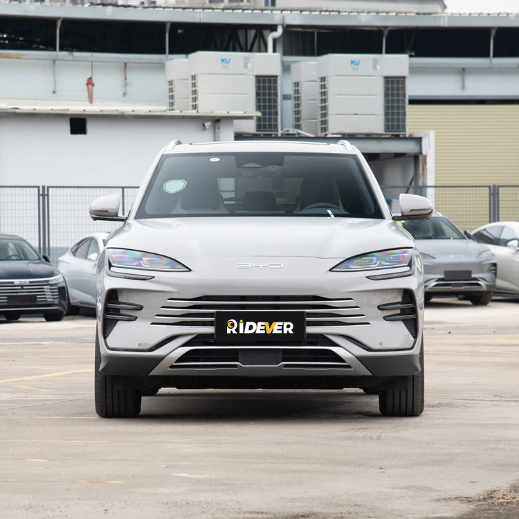 High Speed Electric Car Song Plus Upgrade Dmi 150km Long Range Life Hybrid 5 Seats SUV New Auto Car Made in China Stock EV Car