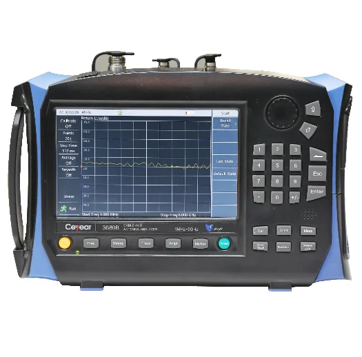 
Ceyear 3680A/B (1MHz~4GHz/8GHz) Cable & Antenna Analyzer 