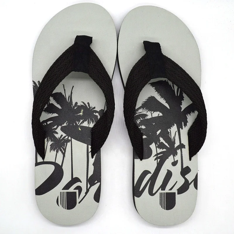 Custom Design Rubber Slipper Men Flip Flop