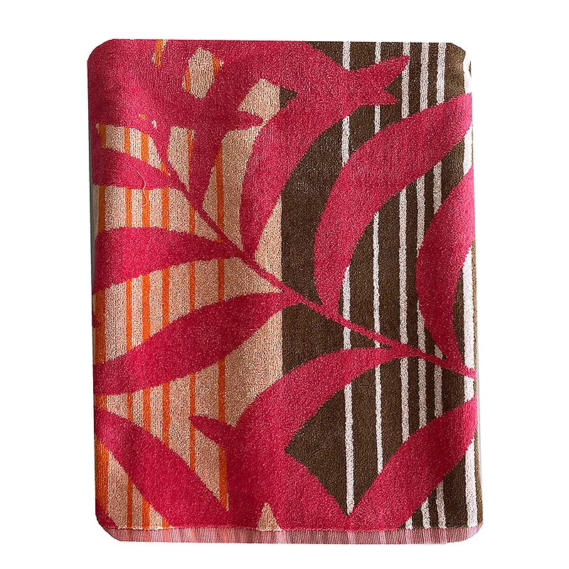  100% хлопок Logoed Jacquard Hotel Bath Yoga Sports пляжное дорожное