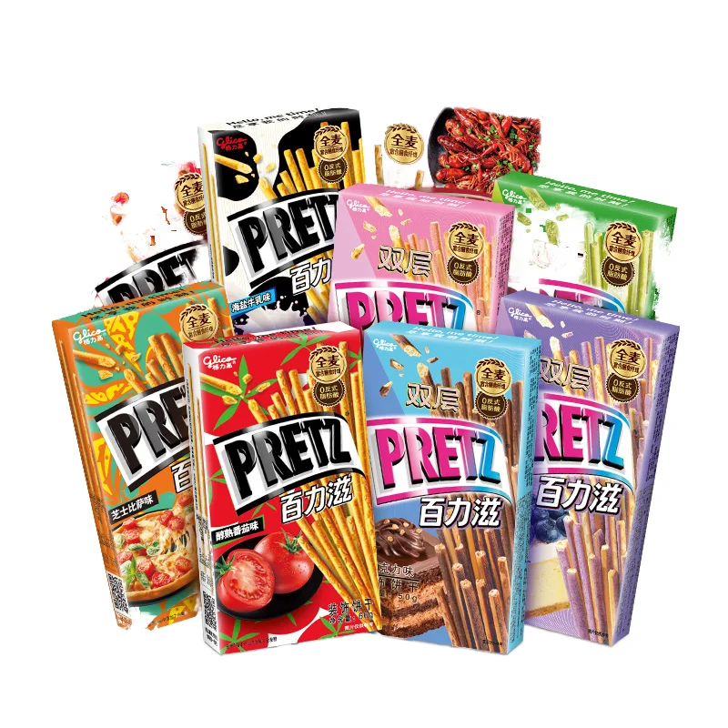 Premium Pretz Wafers in Bulk 60Sea Salt Milk Flavor Soft Sugar Wafer Packaged in Bags Available in Cocoa and Tea flavors