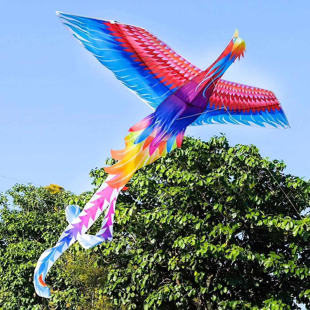 High Quality Hot Sale Phoenix Kite New Design Wholesale Factory Direct Sale Polyester Kites Fiberglass Frame China OEM Customize