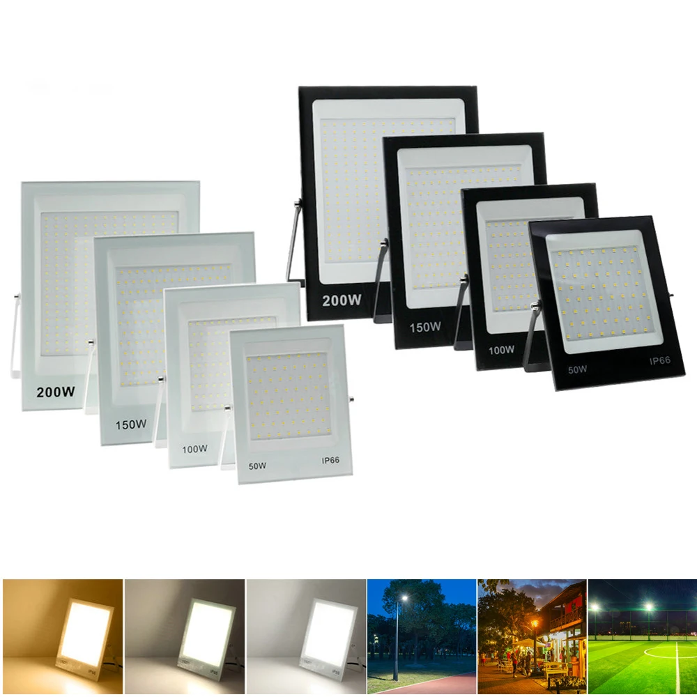 Rgb Flood Light 10W Led 300W Ip66 Outdoor Installation Lamp And Company Lead Best Smart Lighting Out Door Path Lights Sconces