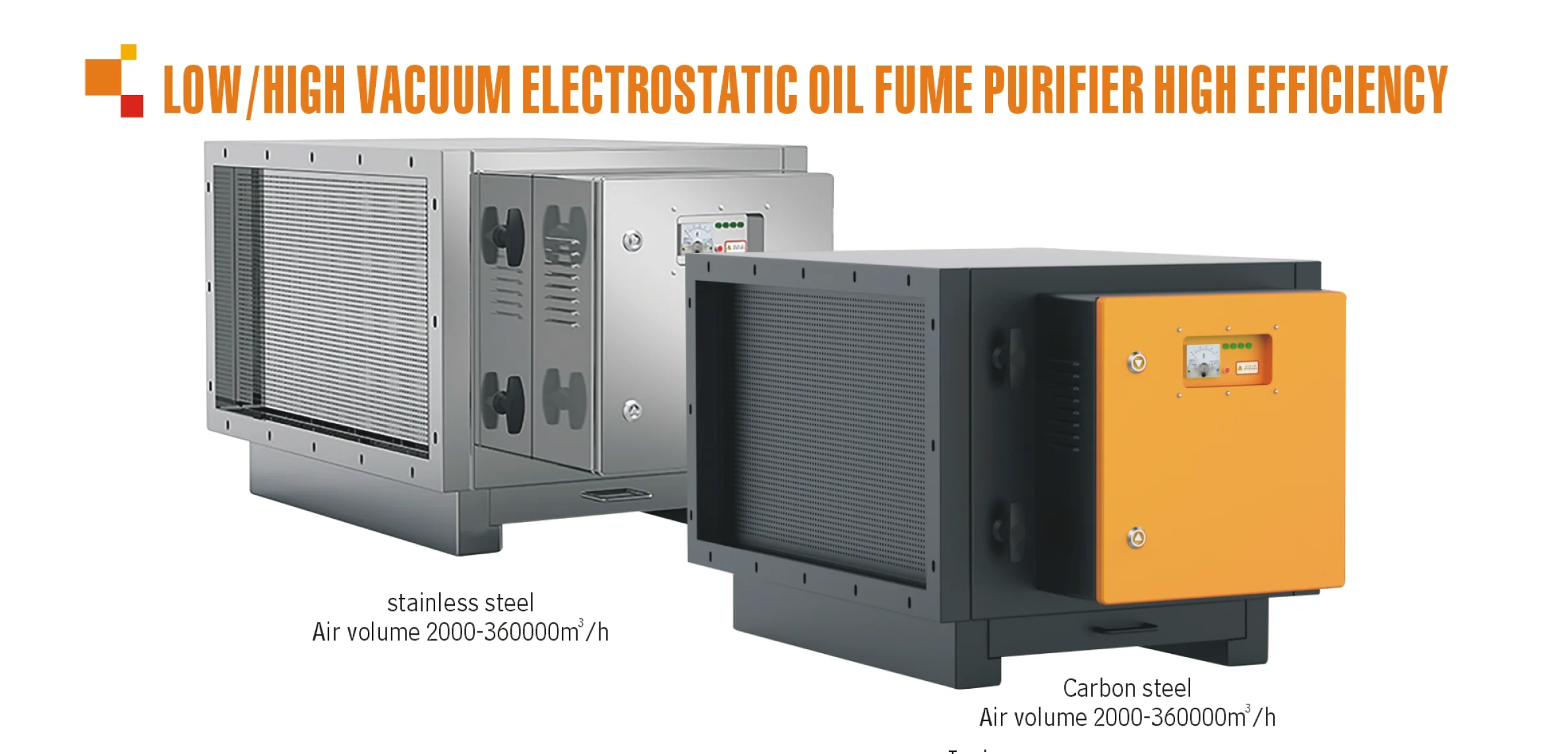 industrial oil smoke filtration mist collector unit  fume&smoke extractor filters