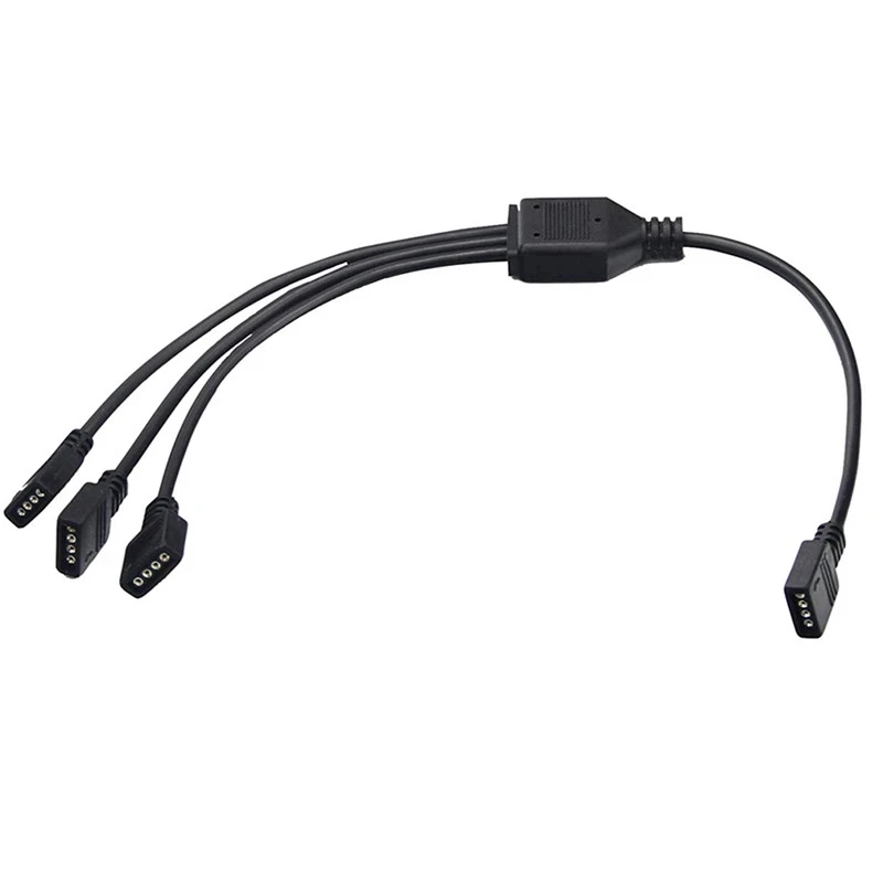 ПК компьютерный корпус M/B 12 В 4-контактный разъем RGB Светодиодная лента для Asus Aura Asrock Gigabyte Fusion MSI Mystic