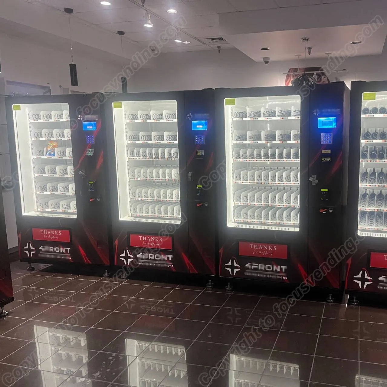 Unmanned Vending Machines  Coin&Bill&Credit Card Operated Automatic Machine china bulk  for high school use