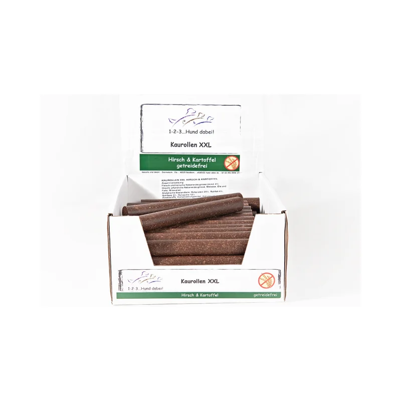 Excellent Quality Chewing Stick XXL Deer Vegetable By-Products At Least 24% Potato With 2 Years Shelf Life