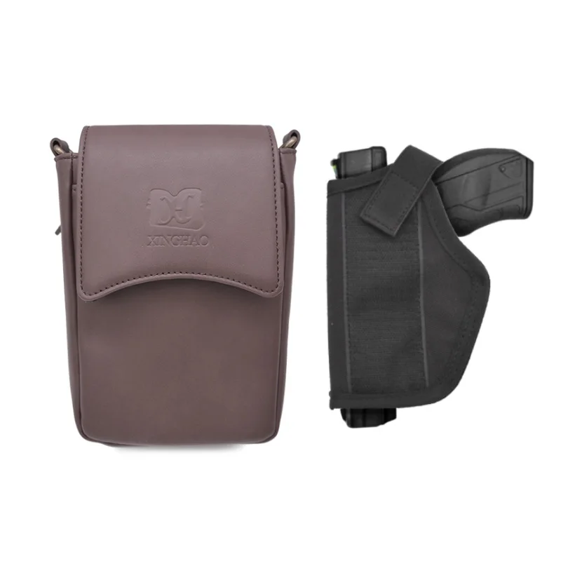 Индивидуальный портативный тактический кожаный чехол-кобура для