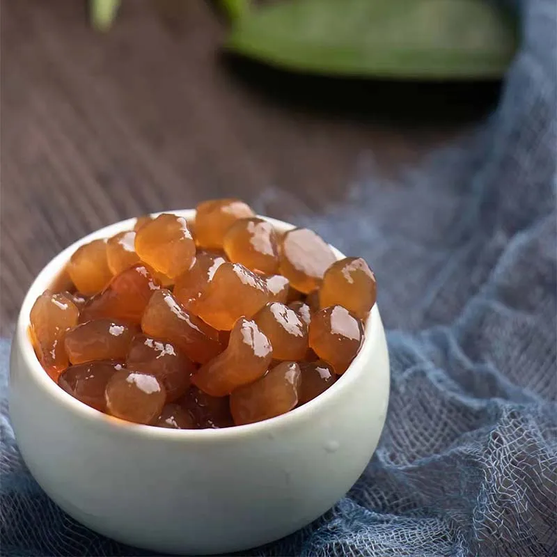 Instant popping boba fruit flavored popping boba for cold drink