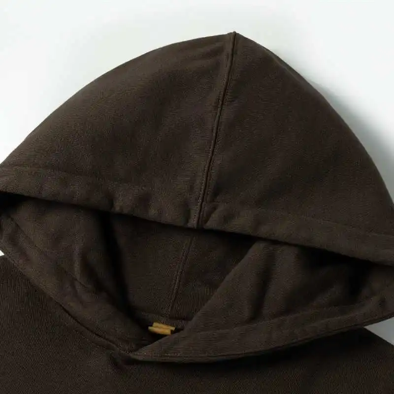 French Terry Mens Wholesale 100% Cotton Vintage Acid Washed Oversized Hoodies