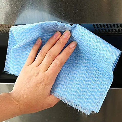 Reusable Nonwoven Cleaning Dishcloths Roll Wipes Wiping Rag Household Kitchen Floor Car Shoe Multi-Purpose Towel Dish Cloth