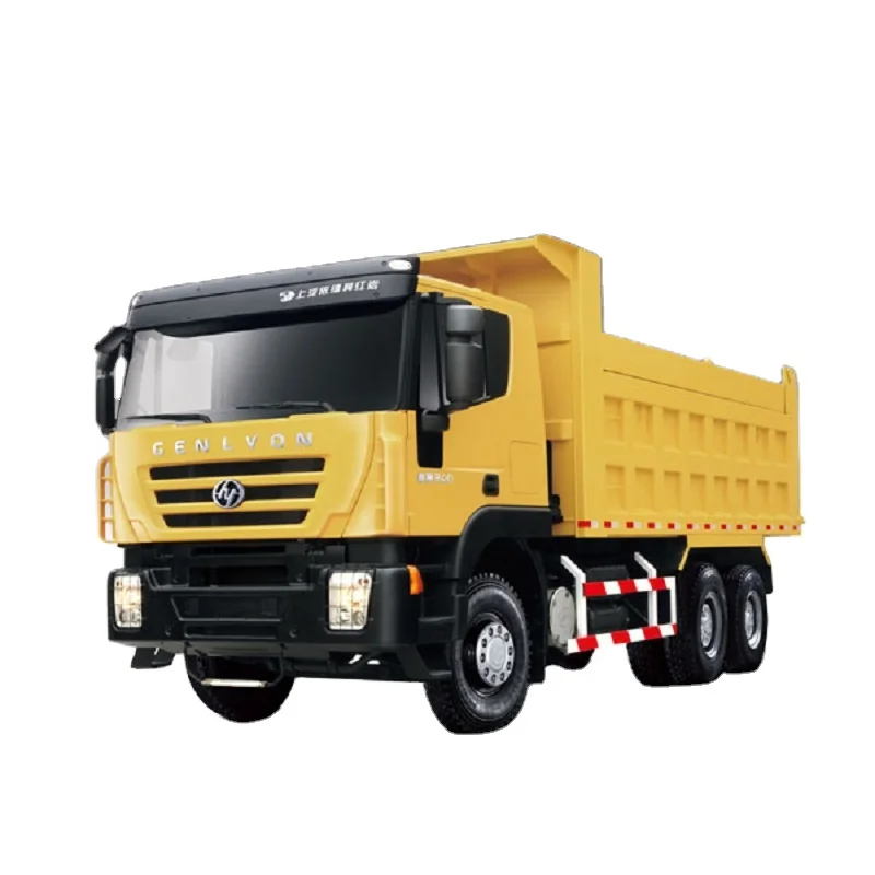Hongyan Genlyon IVECO 6X4 Euro3 Dump Truck Premium Quality 10 Wheeler 40tons 60 Tons Mining Tipper Trucks Heavy Duty Dump Truck