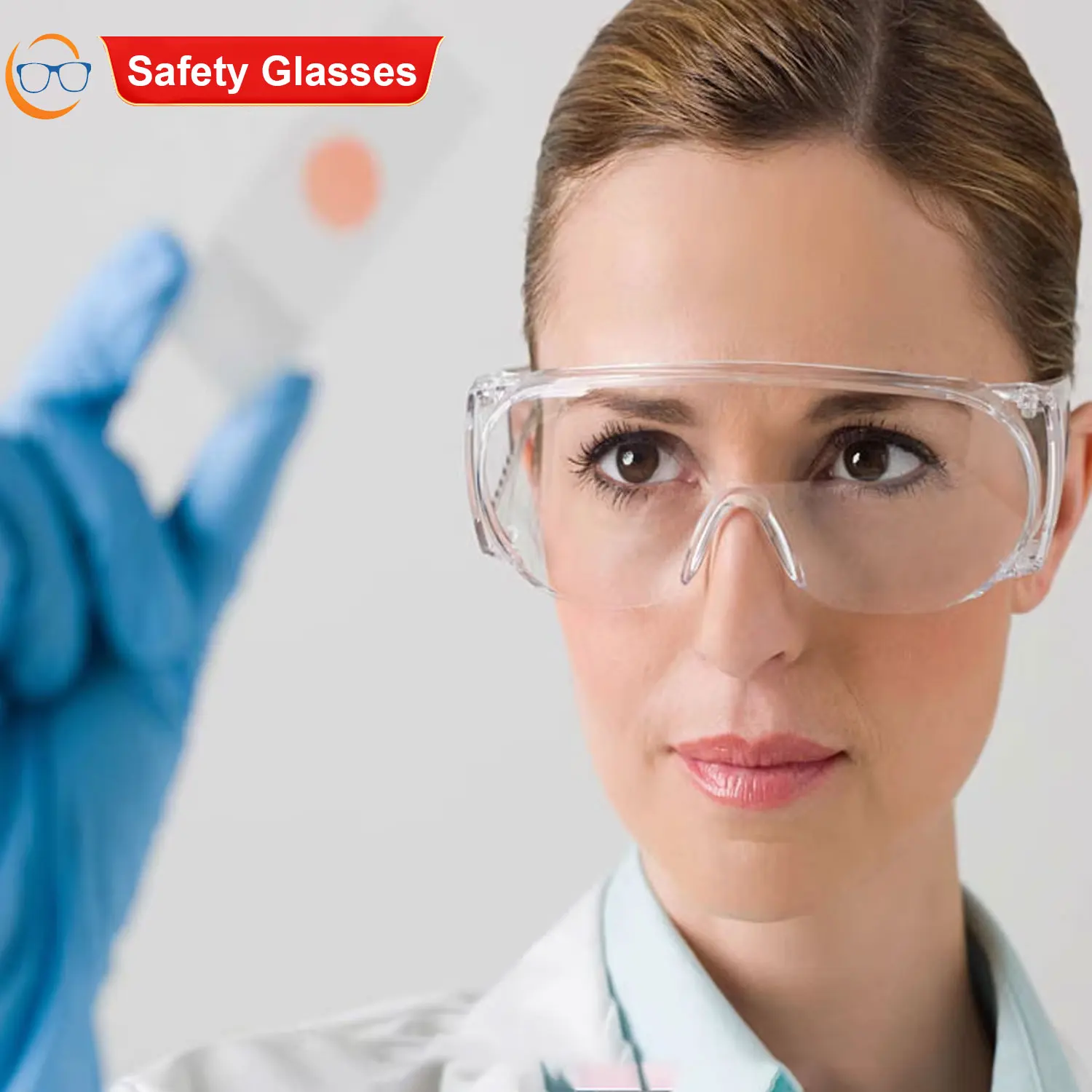 Factory Sale Safety Glasses Eye Protection Glasses ANTI-Fog Lens Clear Safety Goggles Construction Safety Glasses Ansi Z87.1