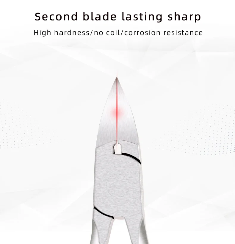 Hot Sale Stainless Steel Manicure Fingernail & Toenail Scissors Nail Clipper Nipper Dead Skin Plier