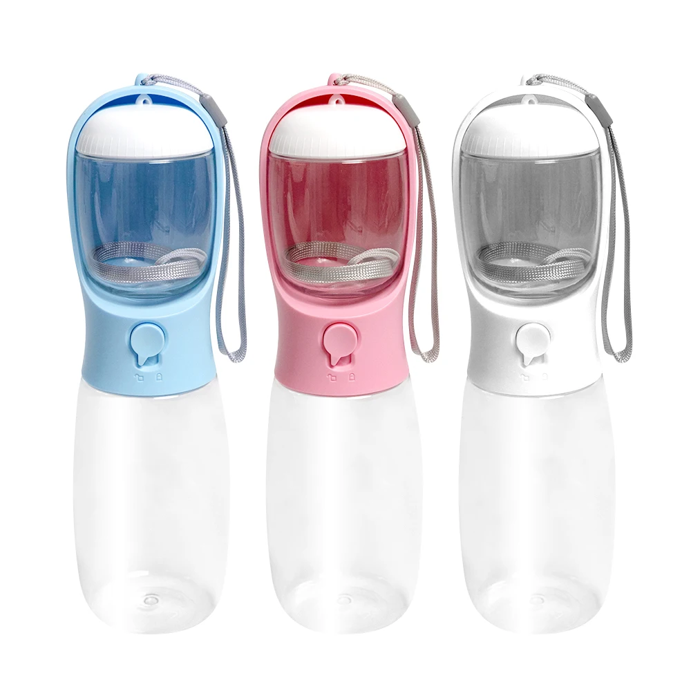 Wholesale New Design 2 in 1 Outdoor Pet Water Food Bottle Dog Water Bottle