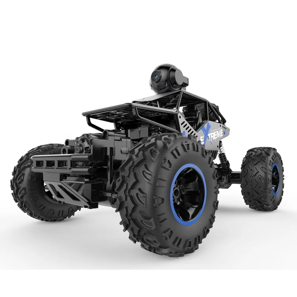 2.4Ghz Alloy Remote Control Cars With Camera 4WD Racing Vehicle Cross Country 1/16 Rc Car