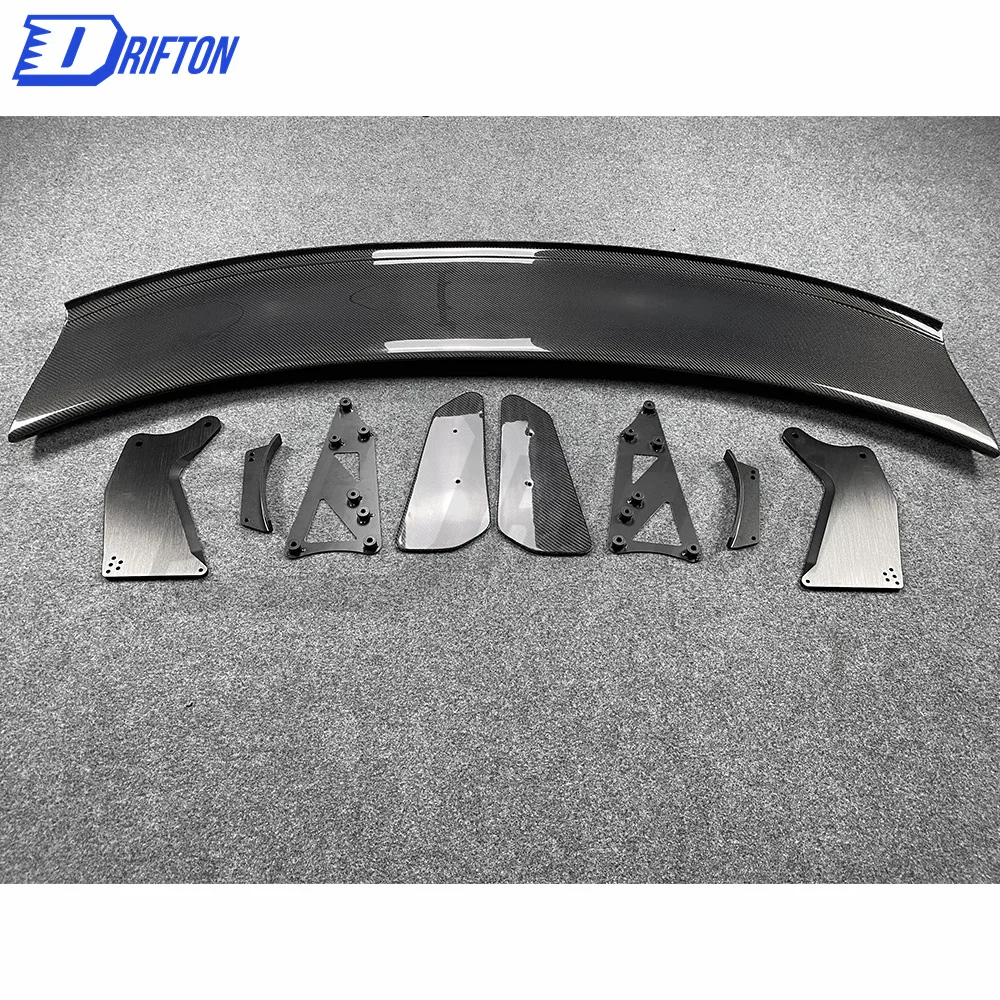 GT4 Style Dry Carbon Fiber Rear Spoiler GT Wing For Mclaren 570S 570GT GT Wing