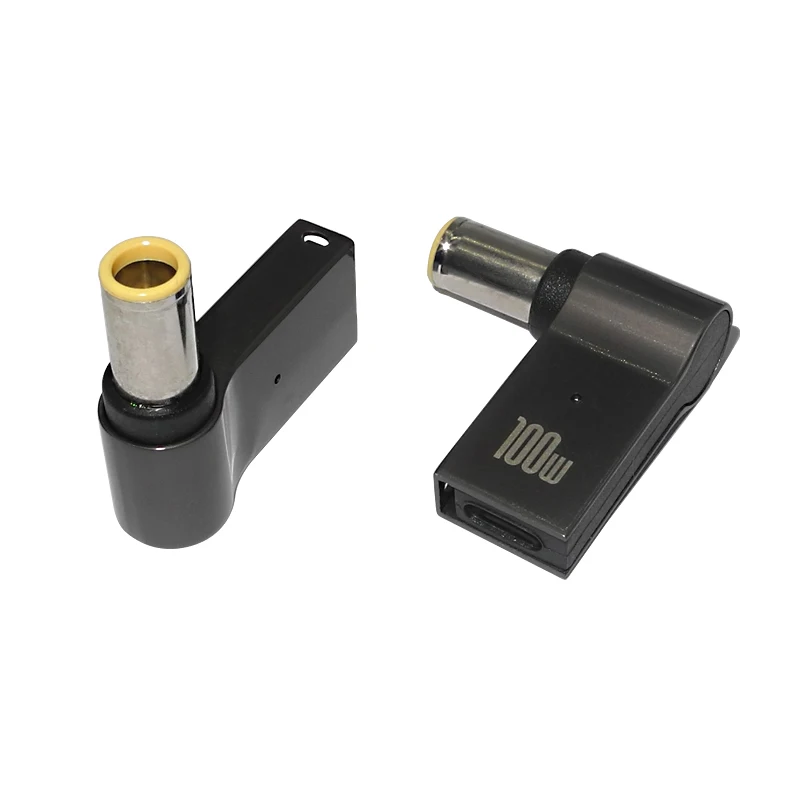 Laptop Power Adapter Connector Dc Plug USB Type C Female to Universal Male Jack Converter for Hp Dell Asus Acer Lenovo Notebook