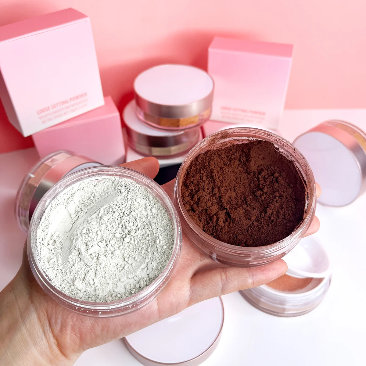 Makeup pigments loose powder wholesale private label cosmetic loose powder