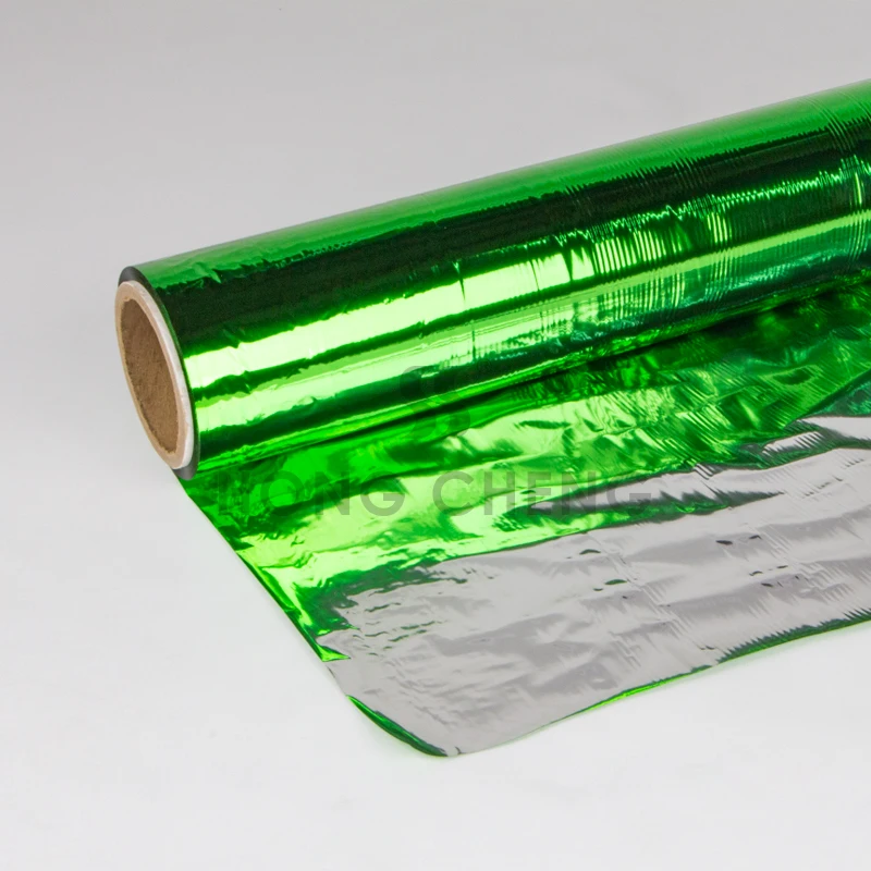 Green Metalized PET film with PE extruding