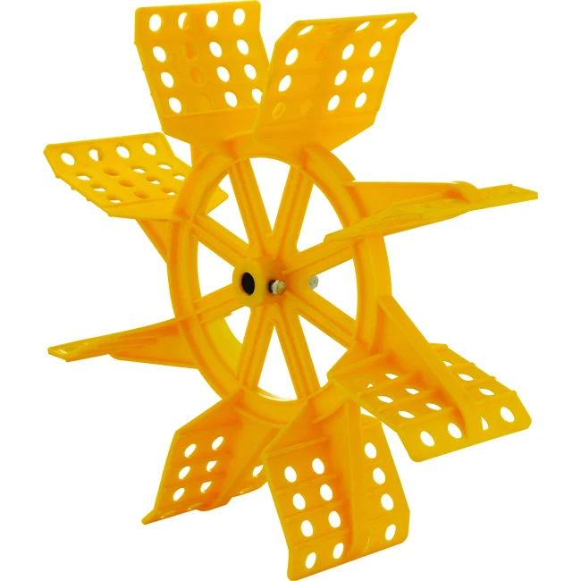 New Product 9 SPLINE waterwheel aerator Fish Pond Impeller Paddle Wheel Aerator