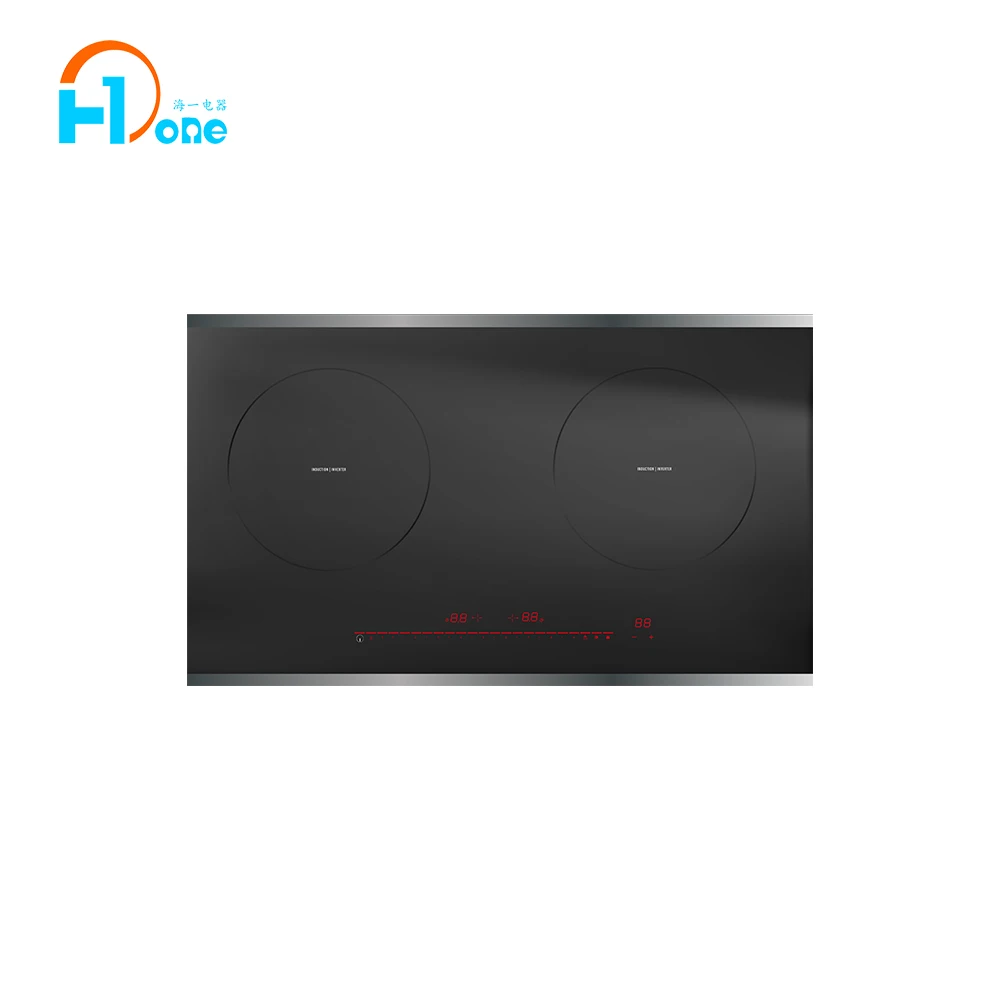 Современный простой кухонный прибор индукционная плита 2 горелки 6000 Вт инфракрасная Коммерческая