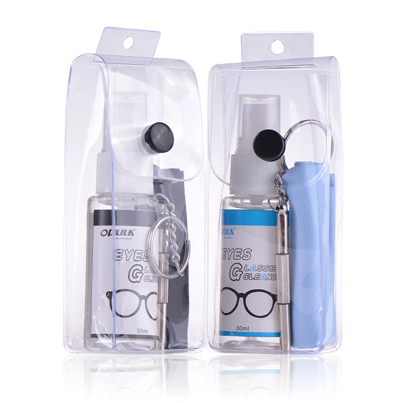 OPULA Lens Cleaner Myopia Eyeglasses Cleaning Kit Cinema 3D Eyeglasses Cleaner Tools Sunglasses Cleaning Spray with Screw Driver