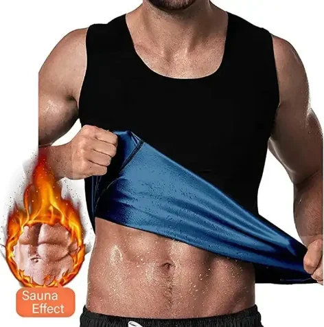 Amazon Bestsellers Factory Price Unisex Fat Burn Muscle building Workout Shapewear Tank Top Sweat Sauna Vest
