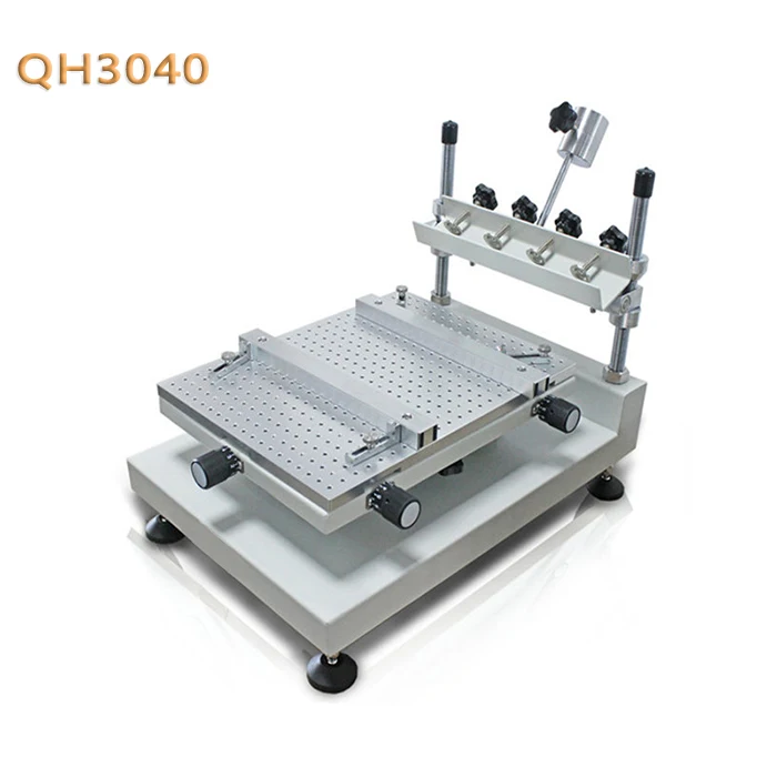 Трафаретный принтер QH3040 монтируемый чип TVM802A духовой шкаф QR5040D производственная линия светодиодов
