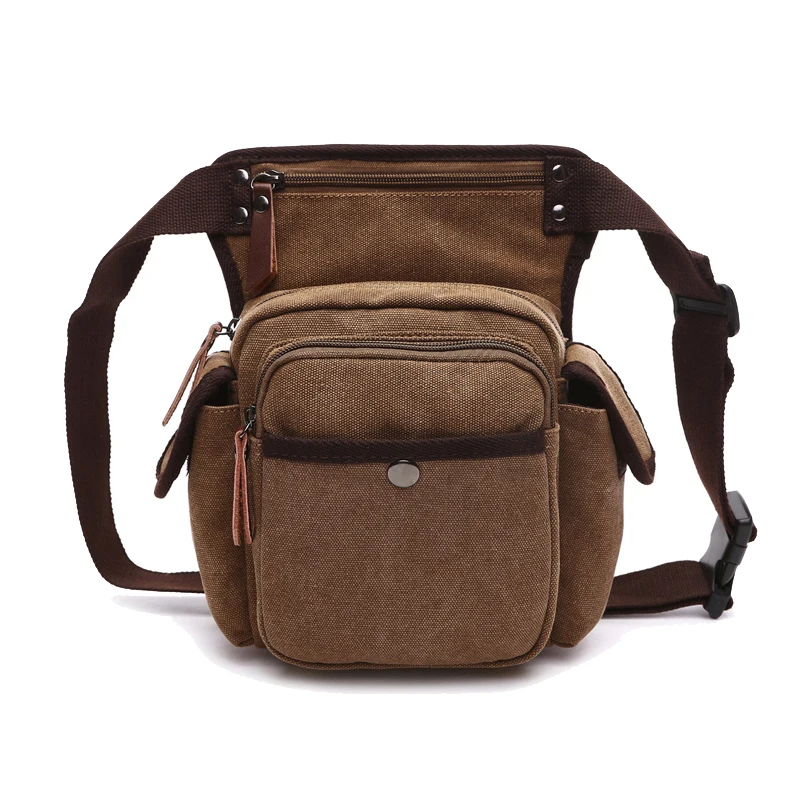 Custom logo fashion waterproof motorcycle motorbike mini leg bag fanny thigh holder waist leg bag