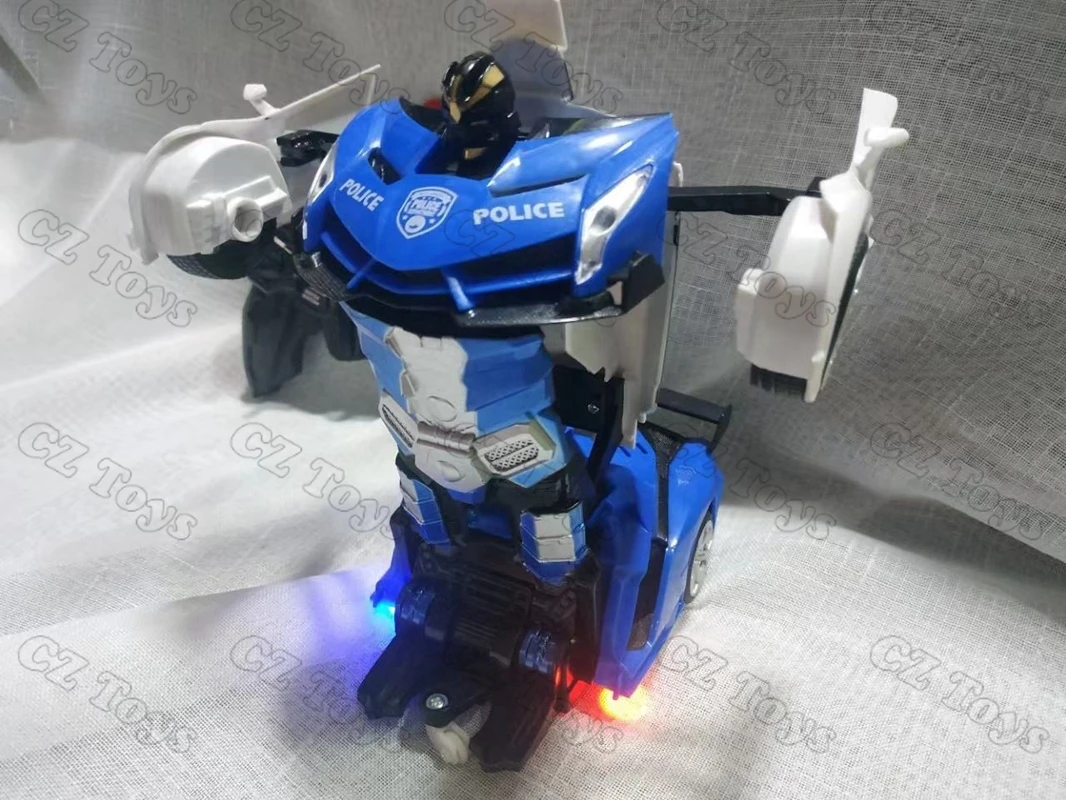 Aamzons Hot Sale RC cars 2.4 G deformable mini remote control model toy remote control car for kids Deformation cars