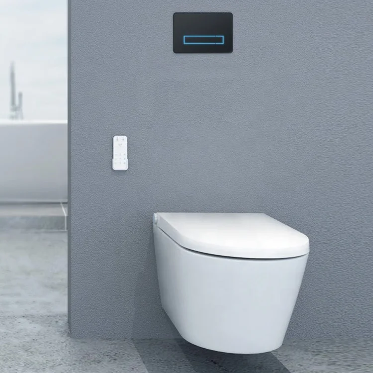 European Style Bathroom Wc Modern Nozzle Self-cleaning Female Buttocks Washing Night Light Intelligent Smart Toilet