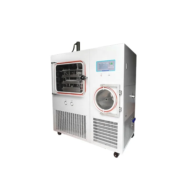 Laboratory Lyophilizer Freeze Dryer China/in-situ/Silicone oil heating/Top Press LGJ-50FY