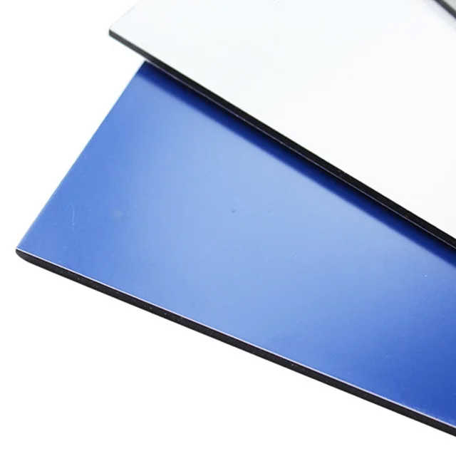 aluminum composite panels 4x8 3mm  acp sheets for residences  mirror alucobond acm aluminum composite