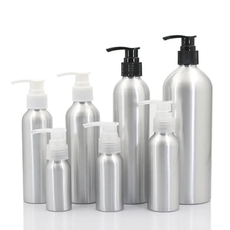 30ml 50ml 100ml 120ml 150ml aluminum latex pump bottle