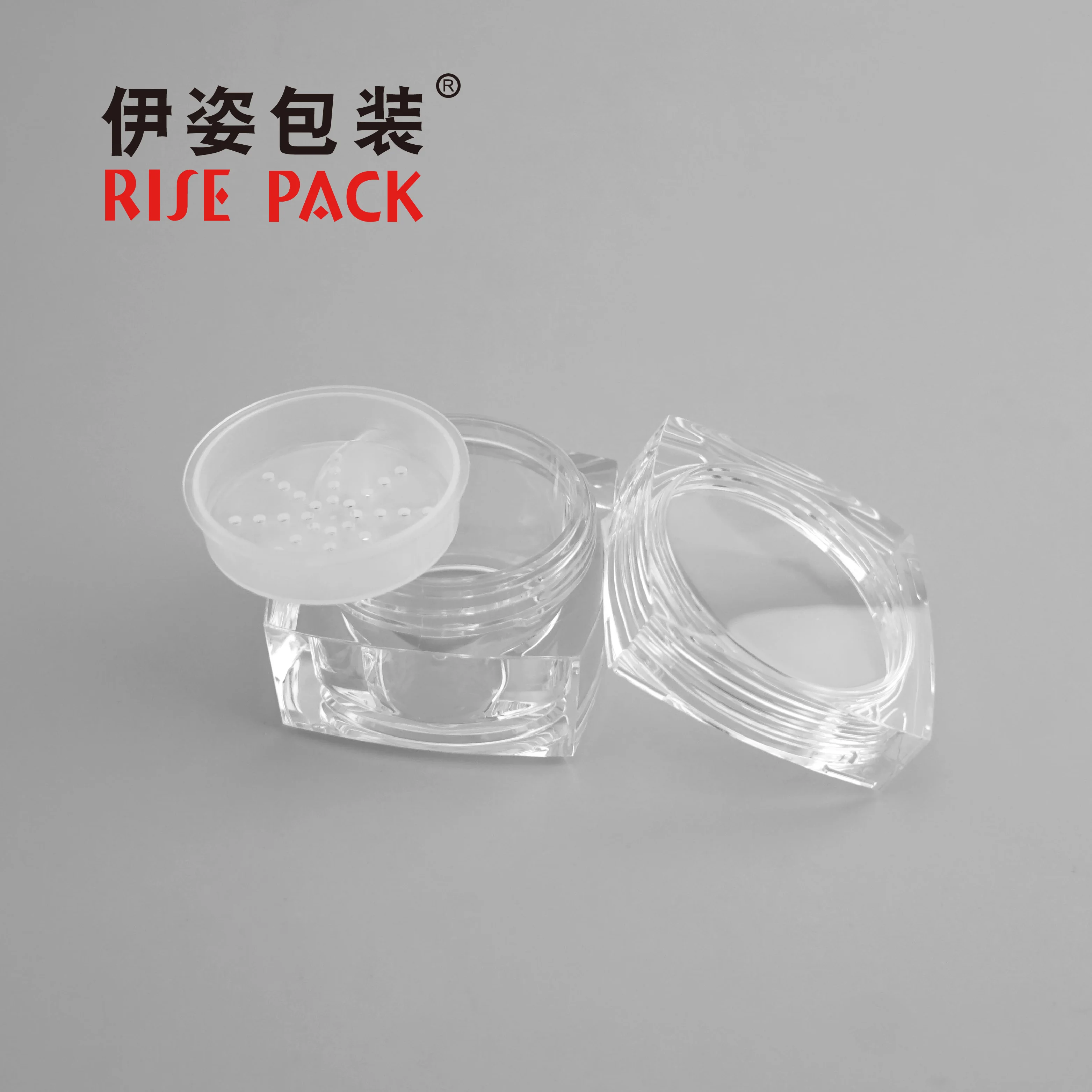Package Wholesale 5g 10g 25g 45g Cosmetic Loose Powder Sifter Jar Plastic Loose Powder Sifter Loose Powder Jar