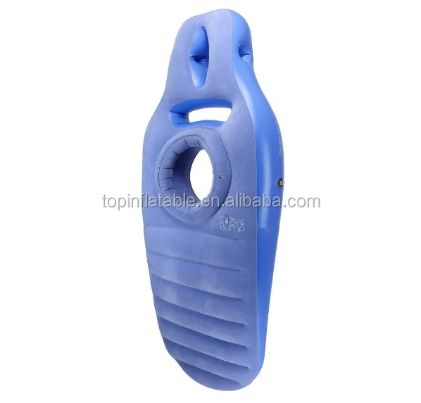 flocking PVC inflatable maternity mattress inflatable pregnant yoga mat fitness mattress for pregnant women