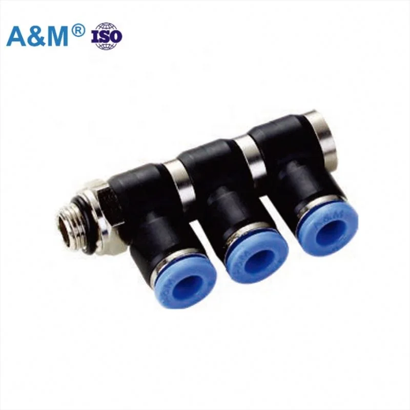 Long-Lasting, Leak-Free Pneumatic Connectors For Compressed Air Systems Industrial Hose Fittings Pneumatic Parts