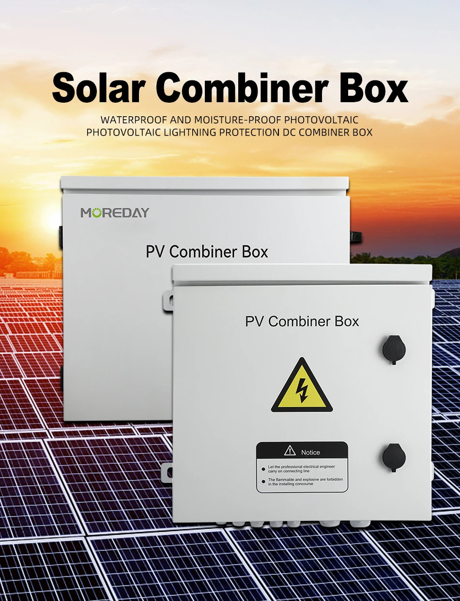 Водонепроницаемый DC1000V DC500V комбинированный бокс DC Pv 4 струны в 1