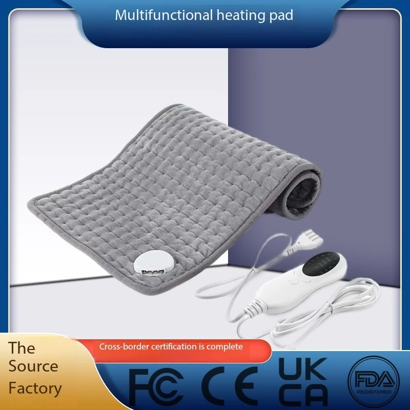 Portable Multifunctional Electric Blanket Heating Pad High-Temperature Hot Compress Body Warming Pad Car Household Use Washable