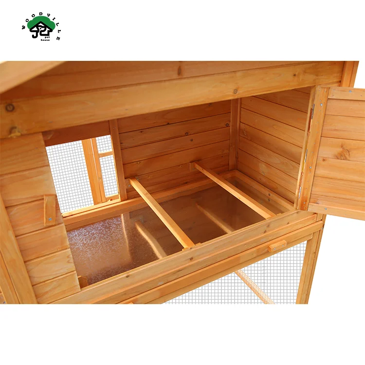 Large Outdoor Breathable Poultry Small Animal Cage Hen Houses Wood Chicken Coop