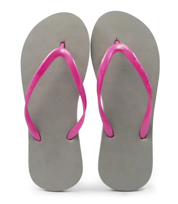 New design custom printing summer rubber $1 dollar flip flops