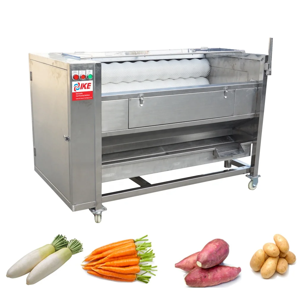 IKE industrial veggies washing and cutting potato washer machine potato chip machine slicer potato machine