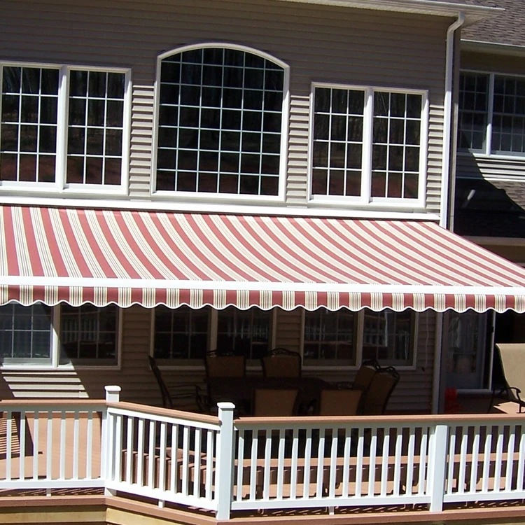 High Quality Outdoor Retractable Awning Aluminum Construction Roof Canopy Door Pergola Acrylic Sunshade Window Folding Pergola