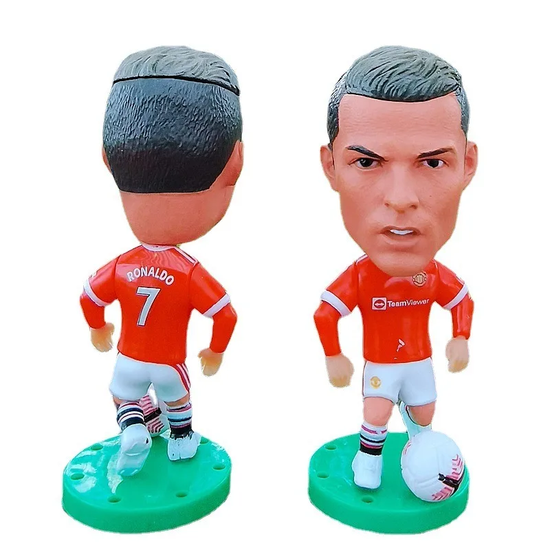 New Arrival PVC Soccer Star Action Figures Popular Football Players Doll Car Accessories Dropshipping Popular New Arrival