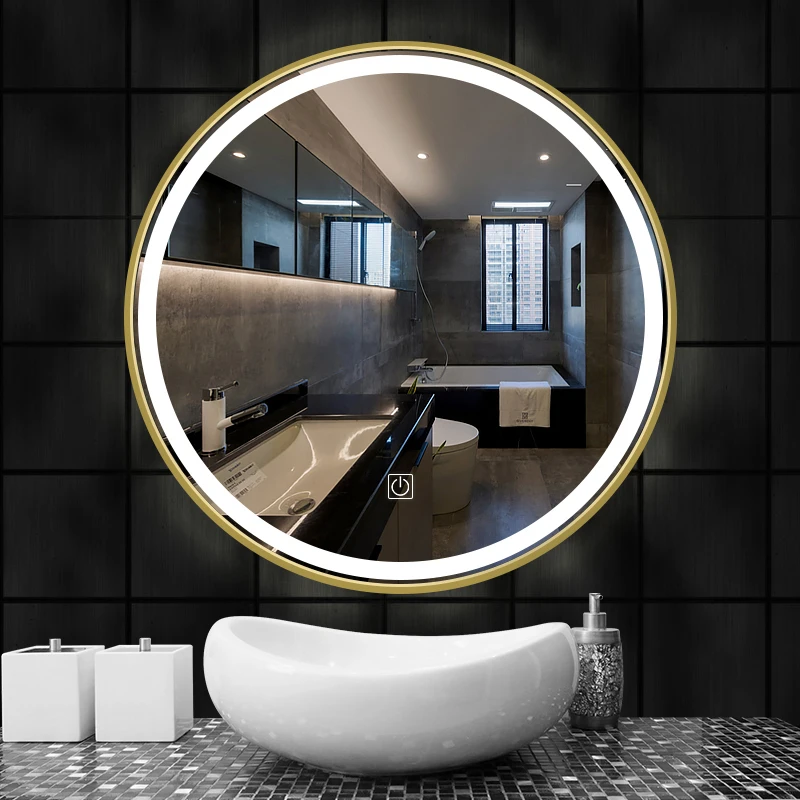 Taida Large size touch screen bathroom led mirror