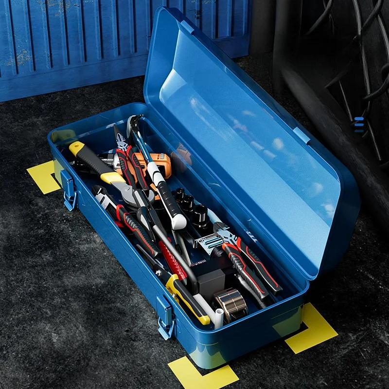 High quality portable steel set professional metal sheet Tool Box