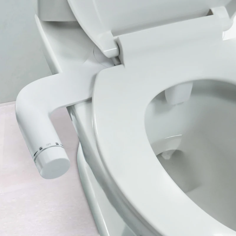 New Design Key Button Ultra-Slim Bidet Toilet Attachment Detachable Smart Bidet Toilet Dual Nozzle Bidet