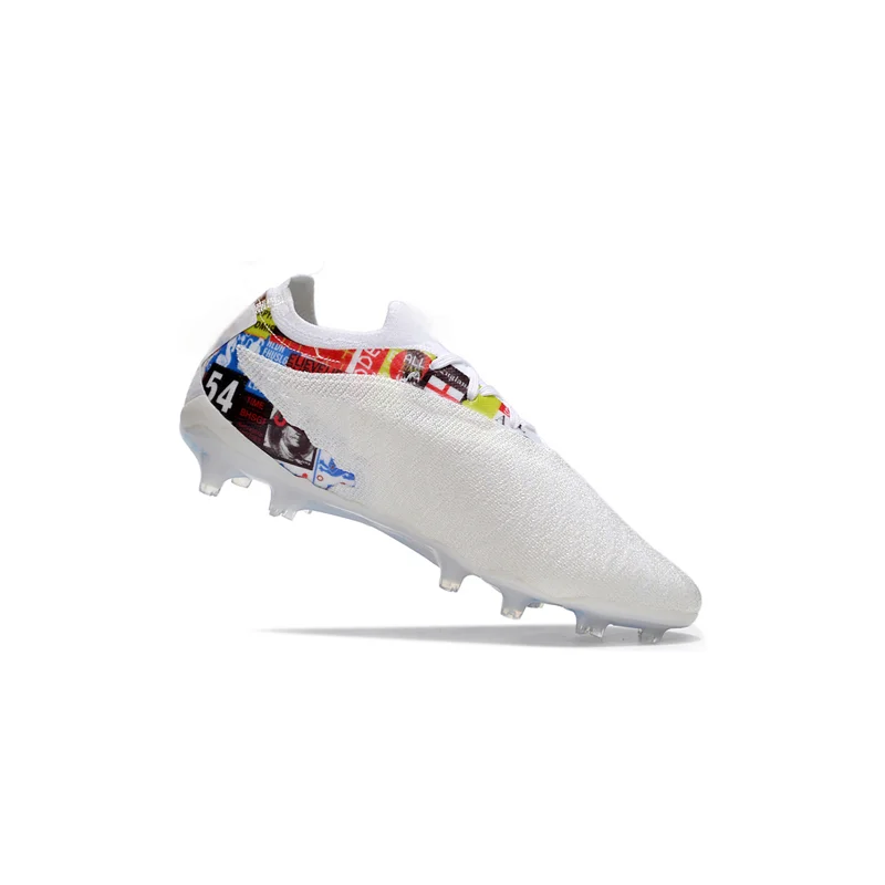 2024 hot sale Long Breaking Nail Competition Training Special Buy Football Shoes Blue Football Shoes