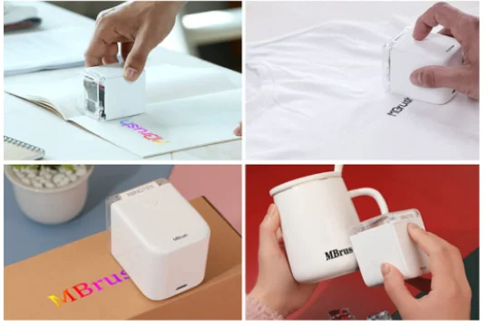Expiry Date Handheld Portable Tij Jet Mini Batch Handjet T Shirt Fabric Smart Mbrush 3 Colors